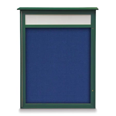 Single Door Enclosed Indoor Letterboard